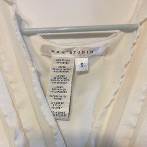 Max Studio Ivory Blouse